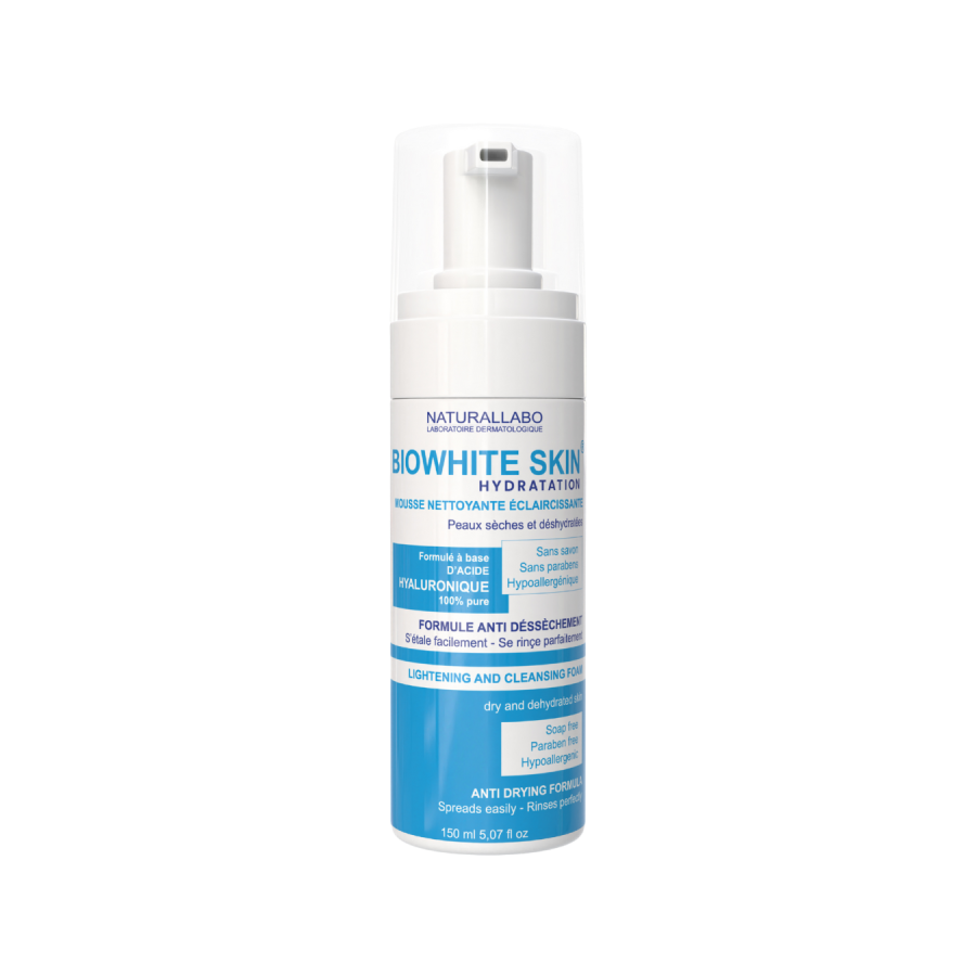 BIOWHITE SKIN® - Mousse nettoyante éclaircissante